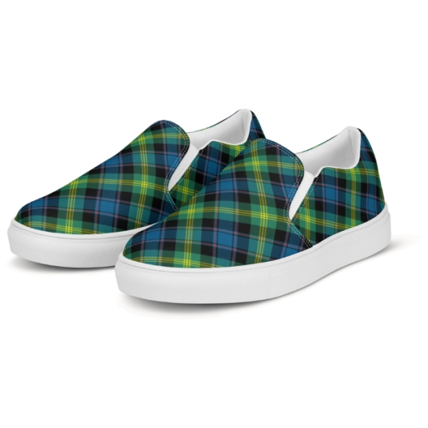 Watson tartan men's slip-on shoes