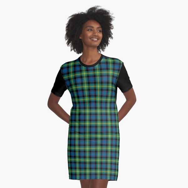 Watson tartan tee shirt dress