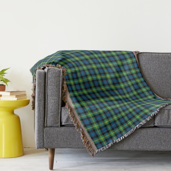 Watson tartan throw blanket