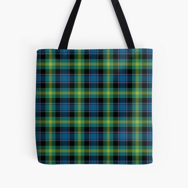 Watson tartan tote bag