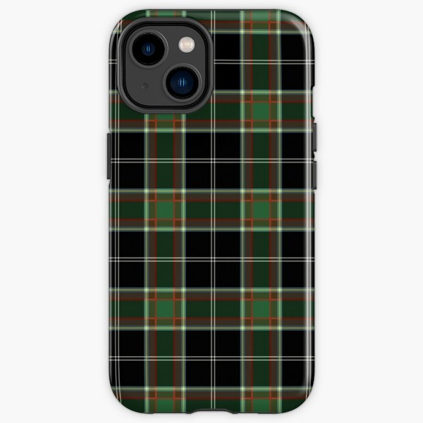 Clan Webster tartan iPhone case