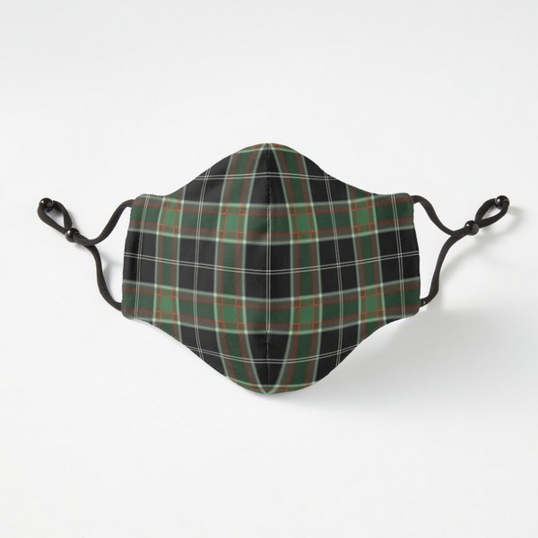 Clan Webster tartan fitted face mask