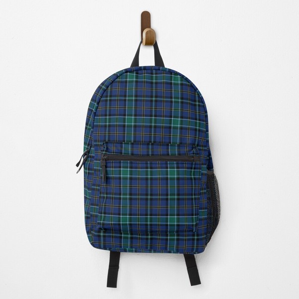 Clan Weir tartan backpack