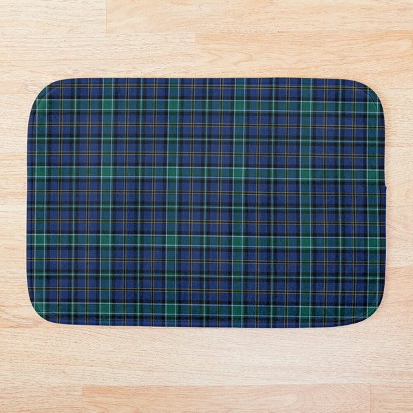 Clan Weir tartan floor mat