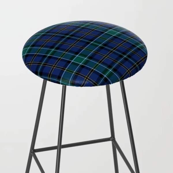 Clan Weir tartan bar stool