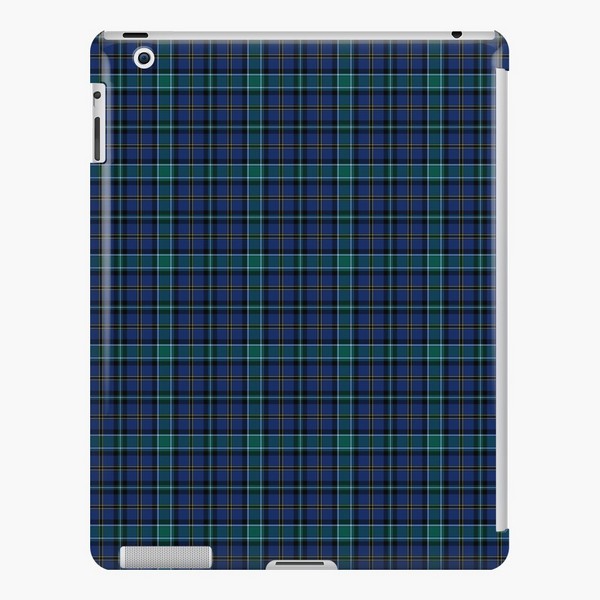 Clan Weir tartan iPad case