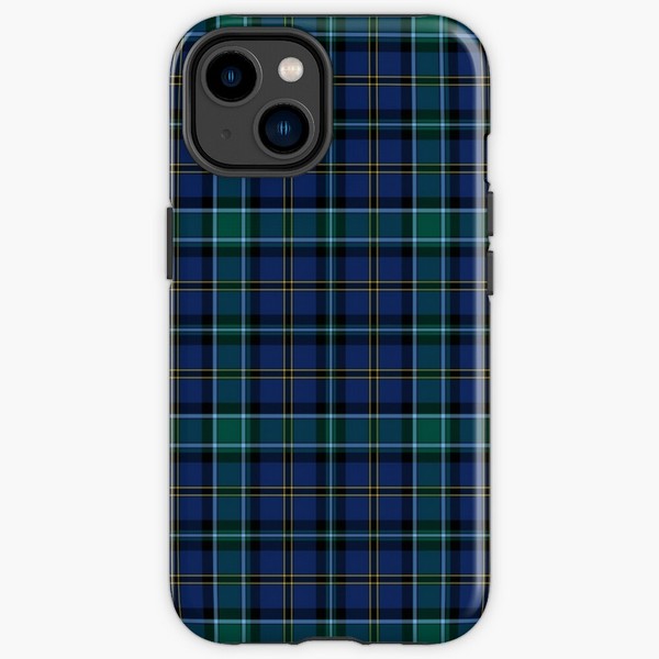 Clan Weir Tartan iPhone Case