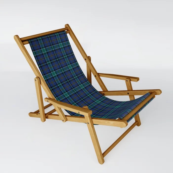 Clan Weir tartan sling chair