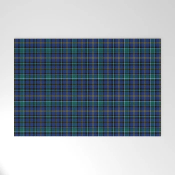 Clan Weir tartan welcome mat