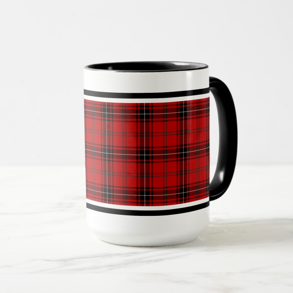 Wemyss tartan coffee mug