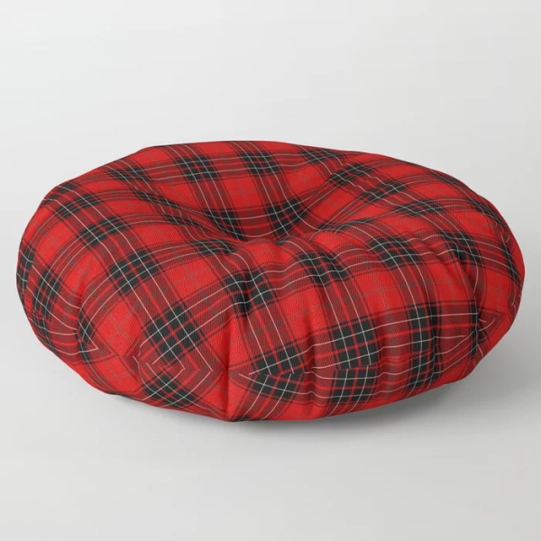 Wemyss tartan floor pillow