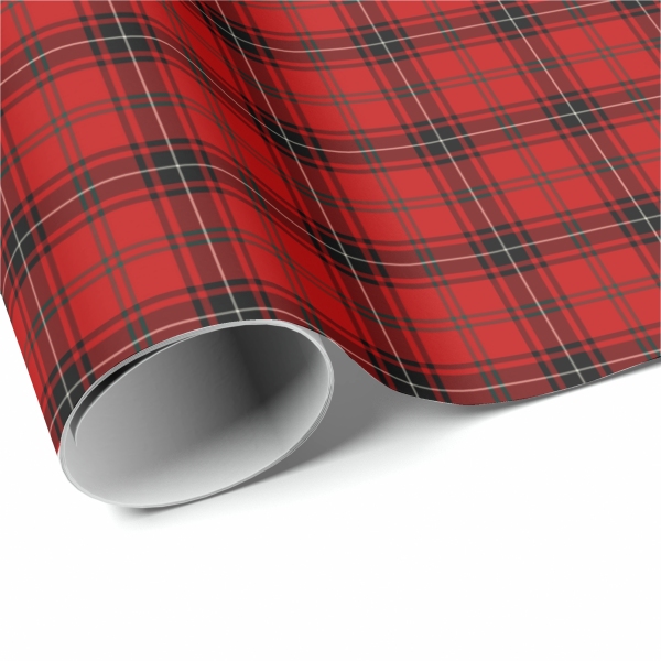 Wemyss tartan wrapping paper