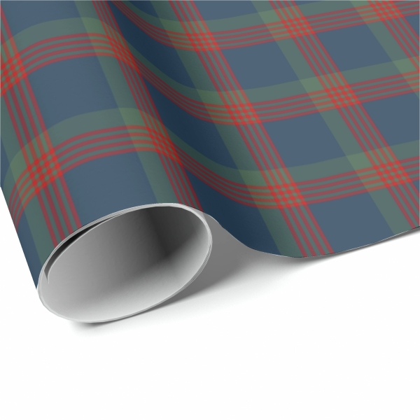 Wilson tartan wrapping paper