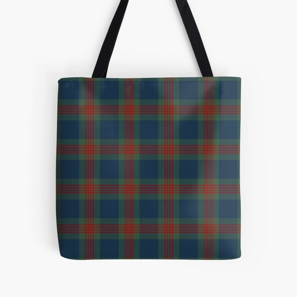 Wilson tartan tote bag