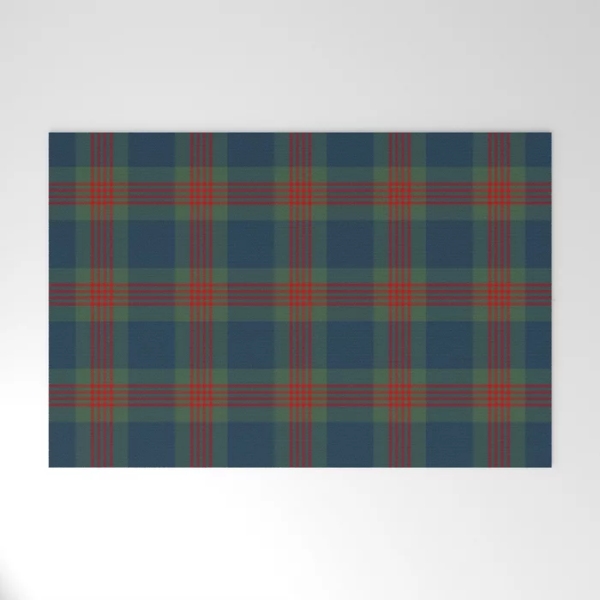 Wilson tartan welcome mat