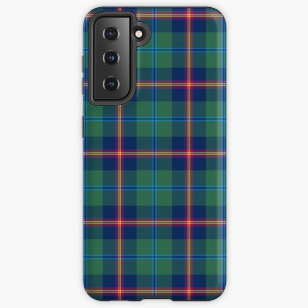 Young tartan Samsung Galaxy case