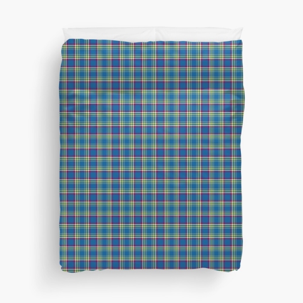 Yukon Territory Tartan Duvet Cover