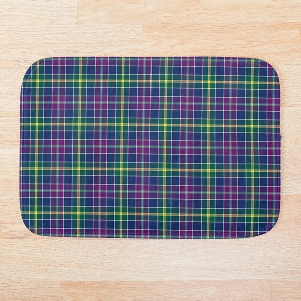 Clan Yule tartan floor mat