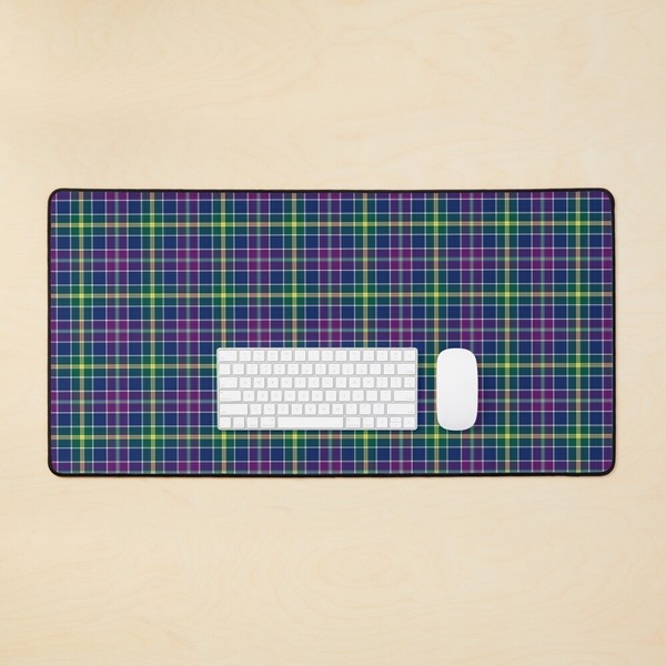 Clan Yule tartan desk mat