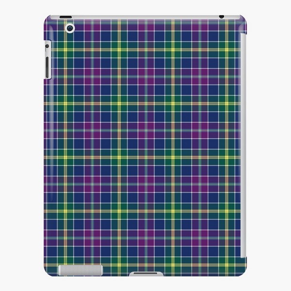 Clan Yule tartan iPad case