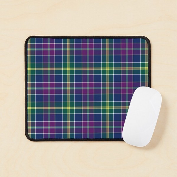 Clan Yule tartan mouse pad