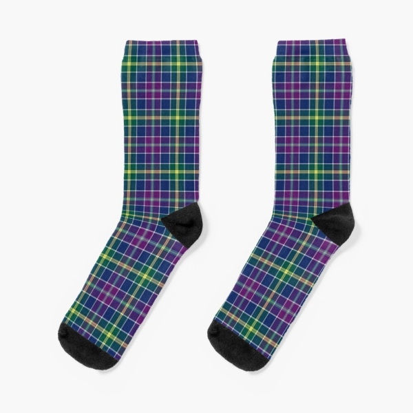 Clan Yule tartan socks