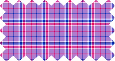 Lavender, Magenta, and Blue Plaid