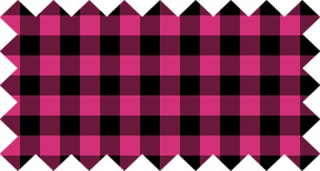 Bright Pink Buffalo Check Plaid