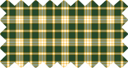 Dark green and yellow gold plaid