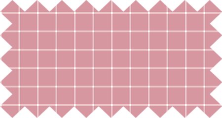 Dusty Pink Windowpane