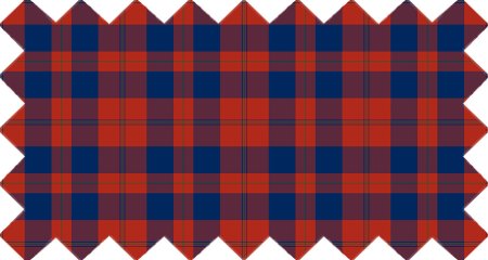 Isabella Fraser Wedding Dress Tartan