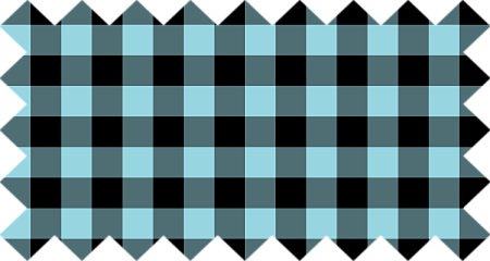 Light Blue Buffalo Check Plaid