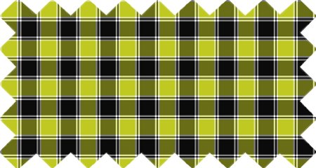 Neon Yellow and Black Plaid