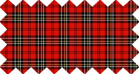 Red and Black Vintage Plaid