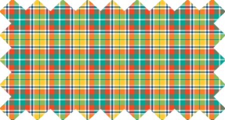 Yellow and Seafoam Green Plaid