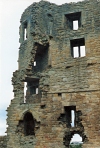 Barnard Castle tower ruin by Susan Wallace