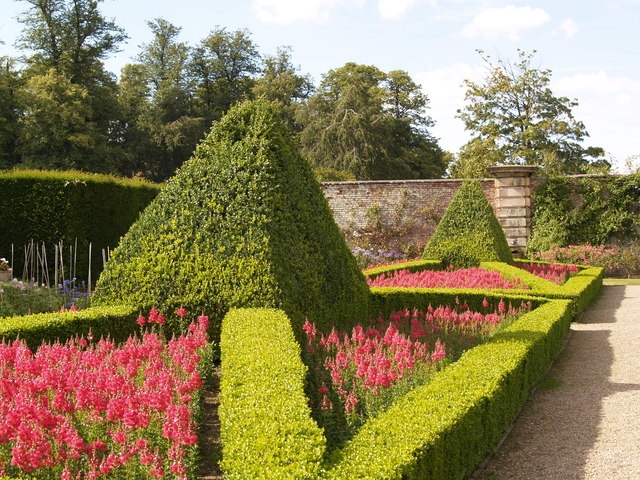 Walled garden at Castle Howard by John Clive Nicholson