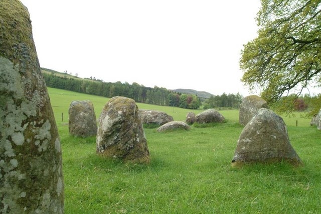 Croft Moraig Stone Circle by Dave Farmer