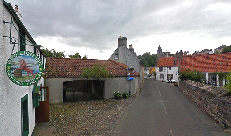 Red Lion Inn in Culross, Google