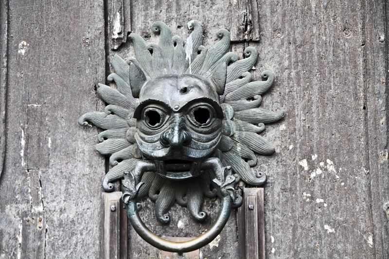 Durham Cathedral Sanctuary Door Knocker by Michael Beckwith