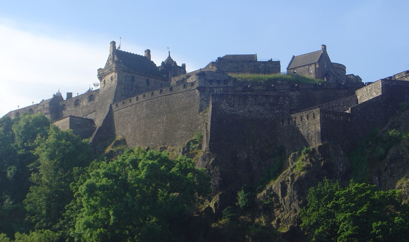 Edinburgh Castle by David Monniaux