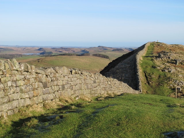 Hadrian's Wall at Turret 40a by Mike Quinn