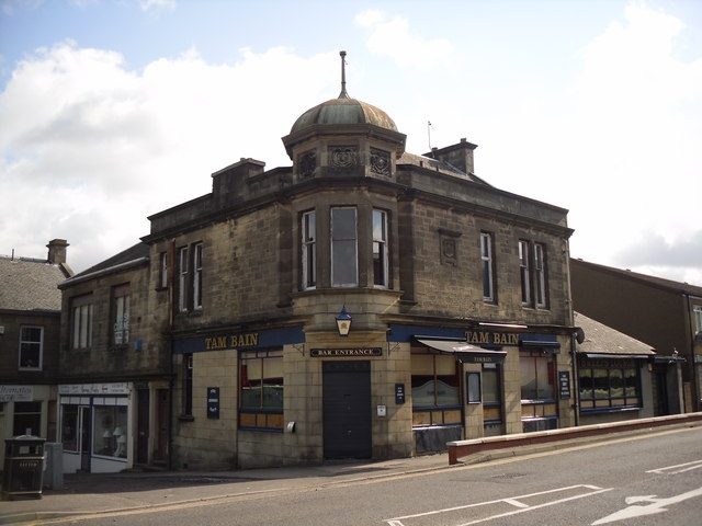 Tam Bain Public house in Laurieston by Stevie Spiers