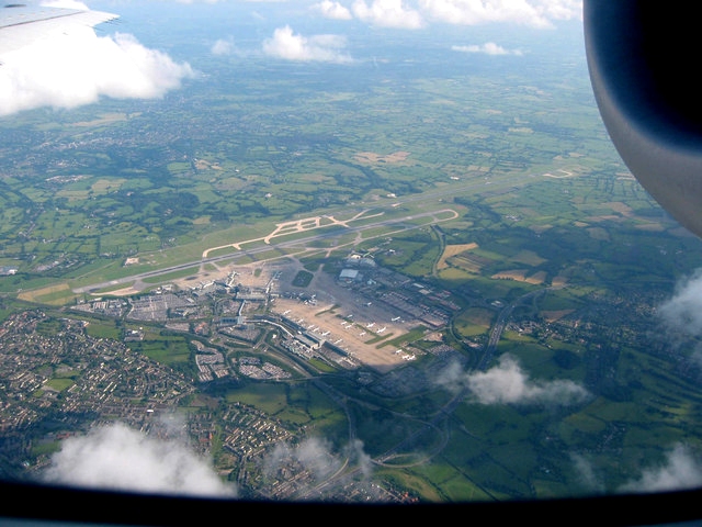 Manchester Airport from the air, Dave Croker