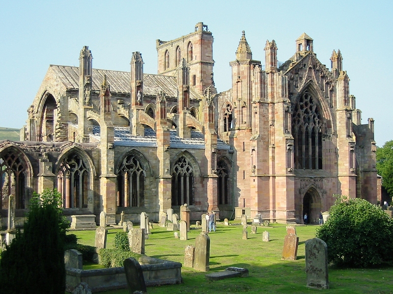 Melrose Abbey by GavinJA