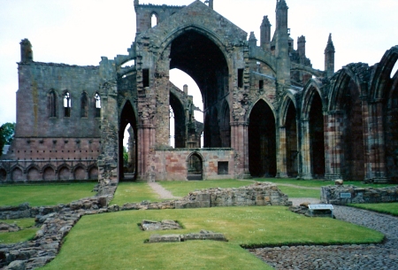 Melrose Abbey, Scotland