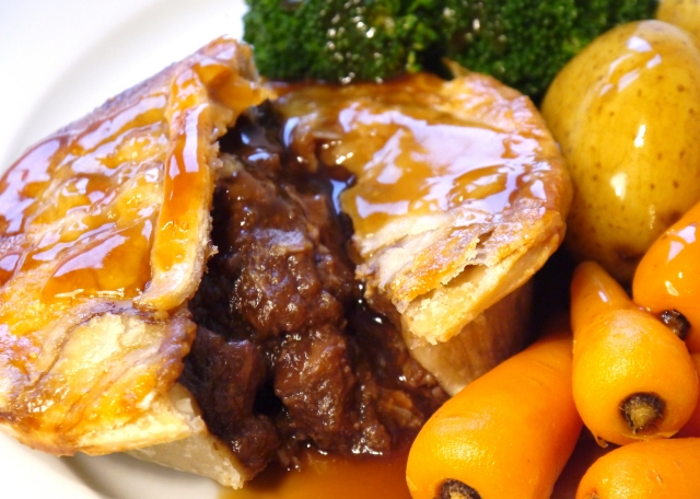 Handmade steak pie by Goddard's Pies Limited