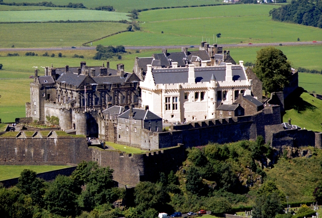 Aerial view of Stirling Castle by John McPake