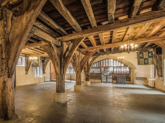 Merchant Adventurers Hall Undercroft by Michael D. Beckwith