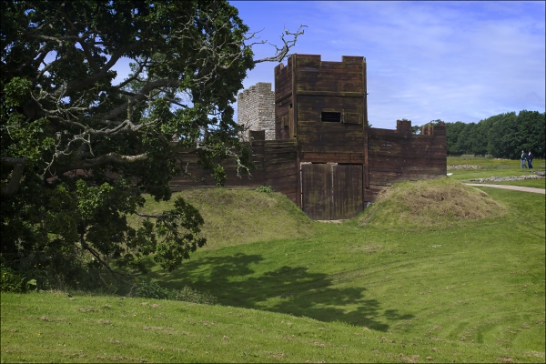 Reconstruction at Vindolanda by dun deagh